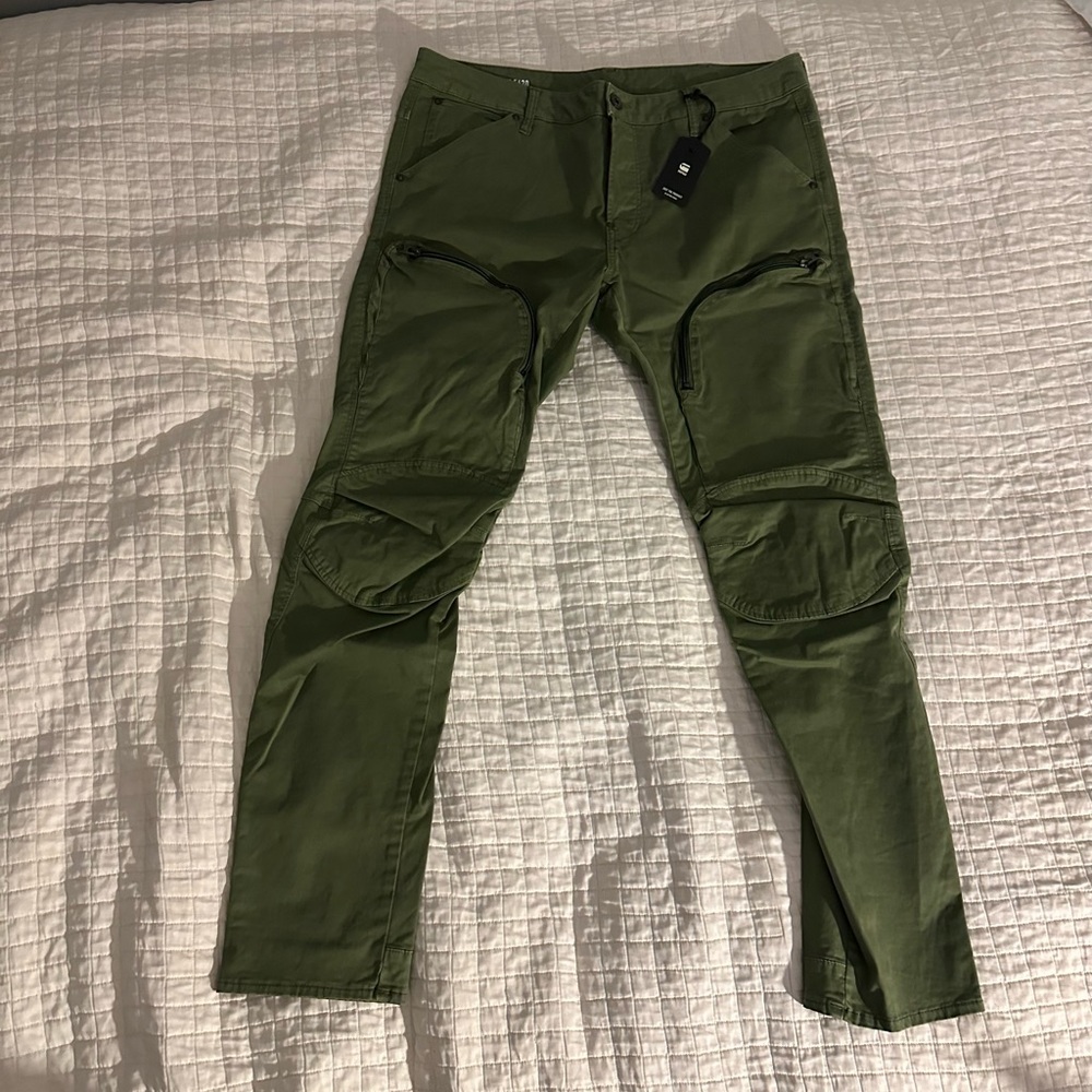 Gstar 5620 Olive Green Skinny fit cargo pants